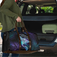 Polynesian Tala Manta Ray Travel Bag Nowhere You Could Go That I Won't Be With You - Polynesian Pride