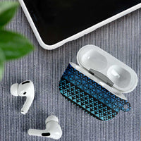 Maori Niho Taniwha Te Wheiao AirPods Case Moana Blue - Polynesian Pride