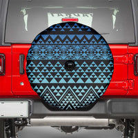 Maori Niho Taniwha Te Wheiao Spare Tire Cover Moana Blue - Polynesian Pride