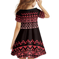 Maori Niho Taniwha Te Wheiao Family Matching Mermaid Dress and Hawaiian Shirt Terracotta LT7 - Polynesian Pride