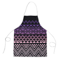 Maori Niho Taniwha Te Wheiao Apron Waiporoporo - Polynesian Pride