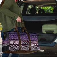 Maori Niho Taniwha Te Wheiao Travel Bag Waiporoporo - Polynesian Pride