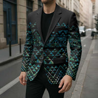 Maori Niho Taniwha Te Wheiao Blazer Paua Shell - Polynesian Pride