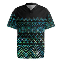 Maori Niho Taniwha Te Wheiao Rugby Jersey Paua Shell - Polynesian Pride