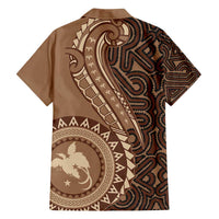 Papua New Guinea Oro Tapa Motif Family Matching Puletasi and Hawaiian Shirt Classic LT7 - Polynesian Pride