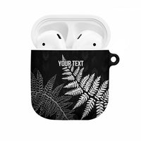 New Zealand Lawn Bowls Personalized AirPods Case Wrap-Around Silver Fern - Polynesian Pride