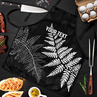 New Zealand Lawn Bowls Personalized Apron Wrap-Around Silver Fern - Polynesian Pride