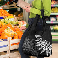 New Zealand Lawn Bowls Personalized Grocery Bag Wrap-Around Silver Fern - Polynesian Pride