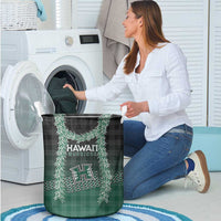 Rainbow Warriors Hawaii Palaka Laundry Basket Maile Lei - Polynesian Pride