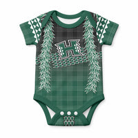 Rainbow Warriors Hawaii Palaka Baby Onesie Maile Lei