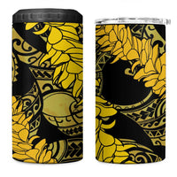 Hawaii Oahu Ilima Lei 4 in 1 Can Cooler Tumbler