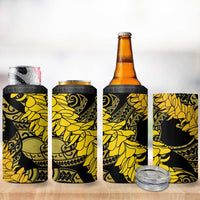 Hawaii Oahu Ilima Lei 4 in 1 Can Cooler Tumbler