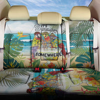 It's 5 o'clock Somewhere Back Car Seat Cover Beach Party - Polynesian Pride