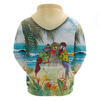 It's 5 o'clock Somewhere Zip Hoodie Beach Party - Polynesian Pride