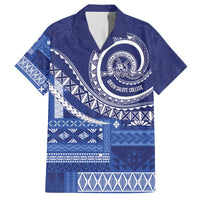 Queen Salote College 100th Anniversary Family Matching Off The Shoulder Long Sleeve Dress and Hawaiian Shirt QSC Royal Girls - Polynesian Pride