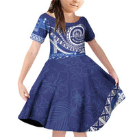 Queen Salote College 100th Anniversary Family Matching Off Shoulder Short Dress and Hawaiian Shirt QSC Royal Girls - Polynesian Pride