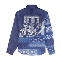 Queen Salote College 100th Anniversary Women Casual Shirt QSC Royal Girls - Polynesian Pride