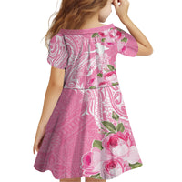 Personalised Hawaii Wahine Family Matching Tank Maxi Dress and Hawaiian Shirt Women's Day Maui Lokelani Roses LT7 - Polynesian Pride