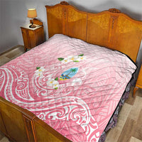 Guam Fishhook Mix Guasali Flowers Quilt Dreaming Coral