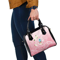 Guam Fishhook Mix Guasali Flowers Shoulder Handbag Dreaming Coral