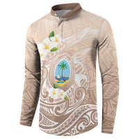 Guam Fishhook Mix Guasali Flowers Button Sweatshirt Dreaming Hazel