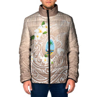 Guam Fishhook Mix Guasali Flowers Padded Jacket Dreaming Hazel