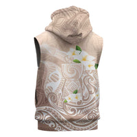 Guam Fishhook Mix Guasali Flowers Sleeveless Hoodie Dreaming Hazel