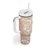 Guam Fishhook Mix Guasali Flowers Tumbler With Handle Dreaming Hazel