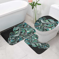 Maori Matariki - Manaia Bathroom Set Emerald Paua Shell