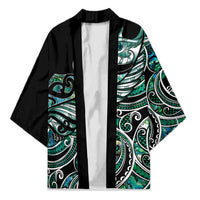 Maori Matariki - Manaia Kimono Emerald Paua Shell