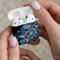 Maori Matariki - Manaia AirPods Case Galaxy Blue Paua Shell
