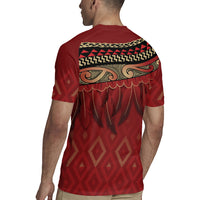 Aotearoa Maori Waikato Tainui Iwi Rugby Jersey Korowai Tukutuku Kaokao Motifs