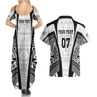 personalised-fiji-rugby-couples-matching-summer-maxi-dress-and-hawaiian-shirt-2023-world-cup-history-makers-white-ver