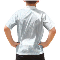 White Sunday Family Matching Mermaid Dress and Hawaiian Shirt Plumeria Tatau Mix Tapa LT7 - Polynesian Pride