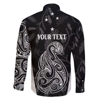 Personalised Maori Waitangi Family Matching Puletasi Dress and Hawaiian Shirt New Zealand Silver Fern Mix Kowhai Flowers LT7 - Polynesian Pride