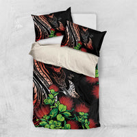 Aloha Hawaii Manta Rays Bedding Set Red Ohia Lehua