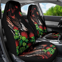 Aloha Hawaii Manta Rays Car Seat Cover Red Ohia Lehua