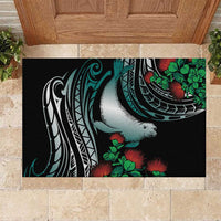 Aloha Hawaii Monk Seal Rubber Doormat Mix Ohia Lehua