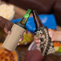 Bula Fiji 4 in 1 Can Cooler Tumbler Mocha Brown Kaivity Masi Tapa