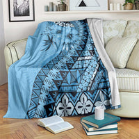 Bula Fiji Blanket Turquoise Kaivity Masi Tapa