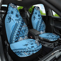 Bula Fiji Car Seat Cover Turquoise Kaivity Masi Tapa