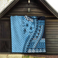 Bula Fiji Quilt Turquoise Kaivity Masi Tapa