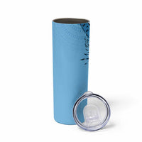 Bula Fiji Skinny Tumbler Turquoise Kaivity Masi Tapa