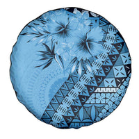 Bula Fiji Spare Tire Cover Turquoise Kaivity Masi Tapa
