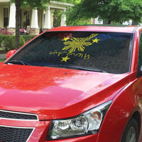 Philippines Heritage Baybayin Mix Polynesian Auto Sun Shade