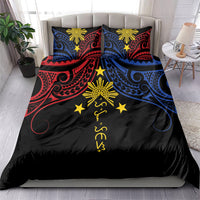 Philippines Heritage Bedding Set Baybayin Philipinas Sun LT7 - Polynesian Pride