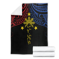 Philippines Heritage Blanket Baybayin Philipinas Sun LT7 - Polynesian Pride