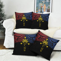Philippines Heritage Pillow Cover Baybayin Philipinas Sun LT7 - Polynesian Pride