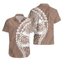 Polynesian Pride Hawaiian Shirt - Polynesia Tribal Tropical Brown LT7 - Polynesian Pride