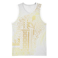 Samoa Lotu Tamaiti Mamanu Siapo Basketball Jersey Golden Plumeria - Polynesian Pride